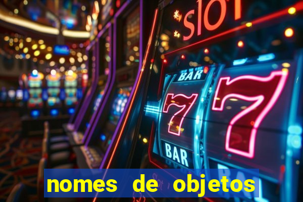 nomes de objetos de origem tupi guarani